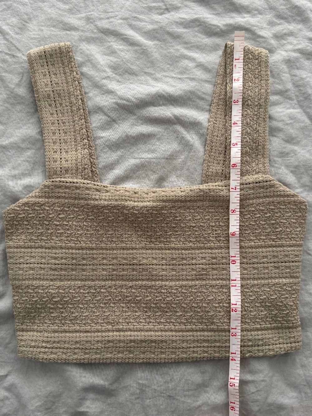 Dynamite Textured Crop Top - Picture 4 of 7